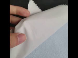 100 polyester tahan air camo shaoxing jaket bahan kain tekstil