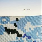 1000D nilon navy digital kamuflase kain tahan air untuk ransel