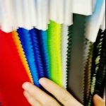 160D tahan air 10000mm nilon taslan dilaminasi lapisan tricot kain