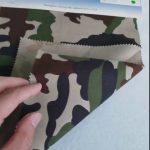 Pola kamuflase 80/20 kain katun poliester kepar untuk seragam militer