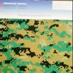 Digital woodland kamuflase dicetak 1000d nilon cordura serupa kain oxford tahan air