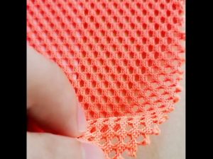 Polyester tricot warp rajutan jala kain saku ransel militer
